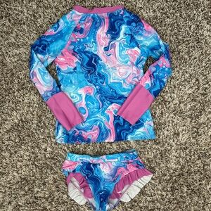 Kids Swim Set - Blue and Pink